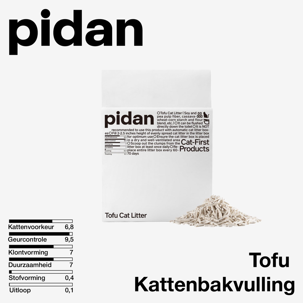pidan Tofu Kattenbakvulling