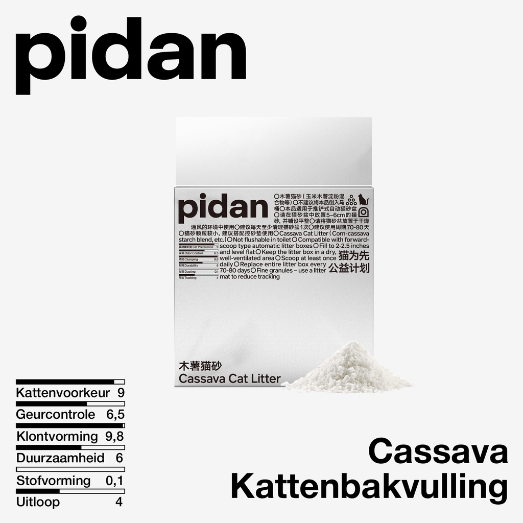 pidan Cassave Kattenbakvulling