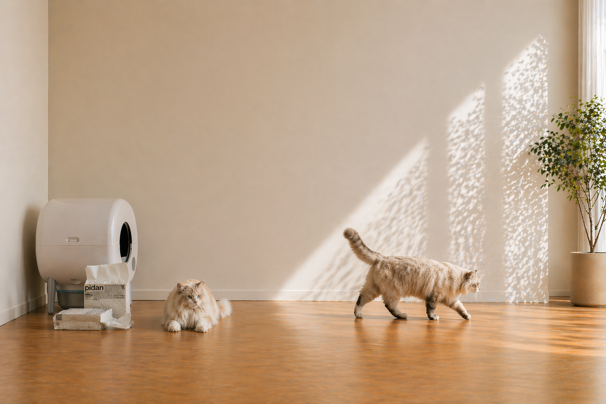 Klonterende kattenbakvulling: bentoniet, tofu of cassave