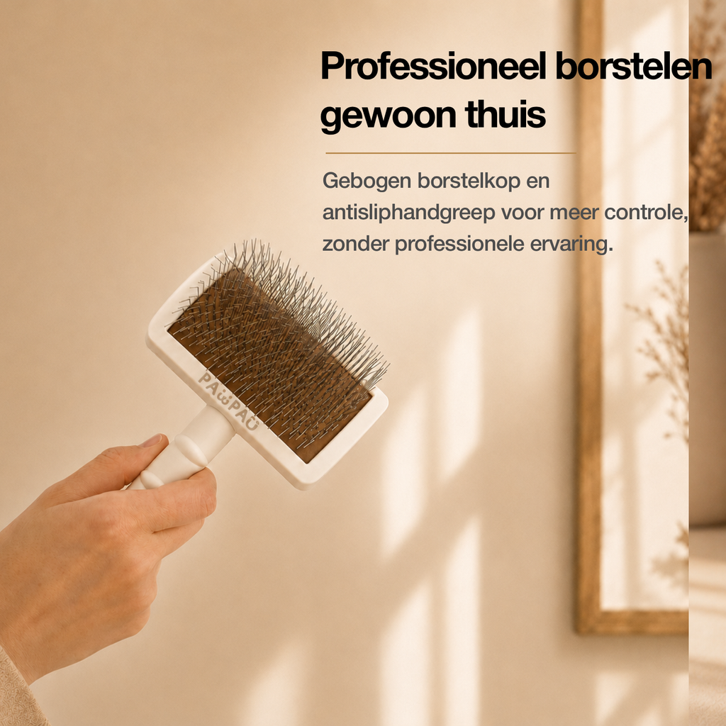 PawPau Slickerborstel voor Katten & Honden